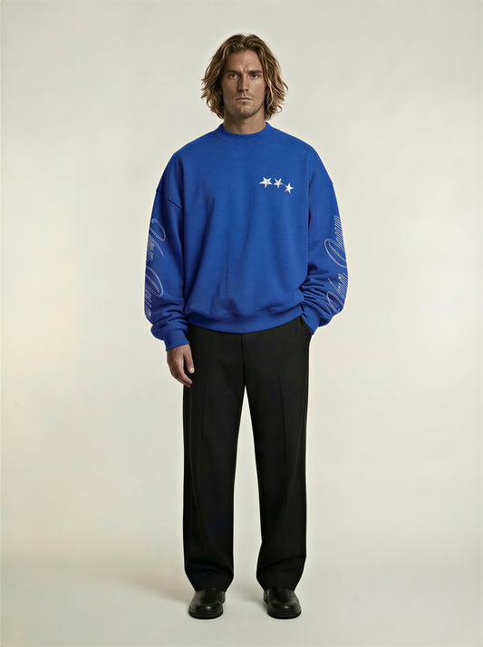 CREWNECK PURPOSE — ROYAL