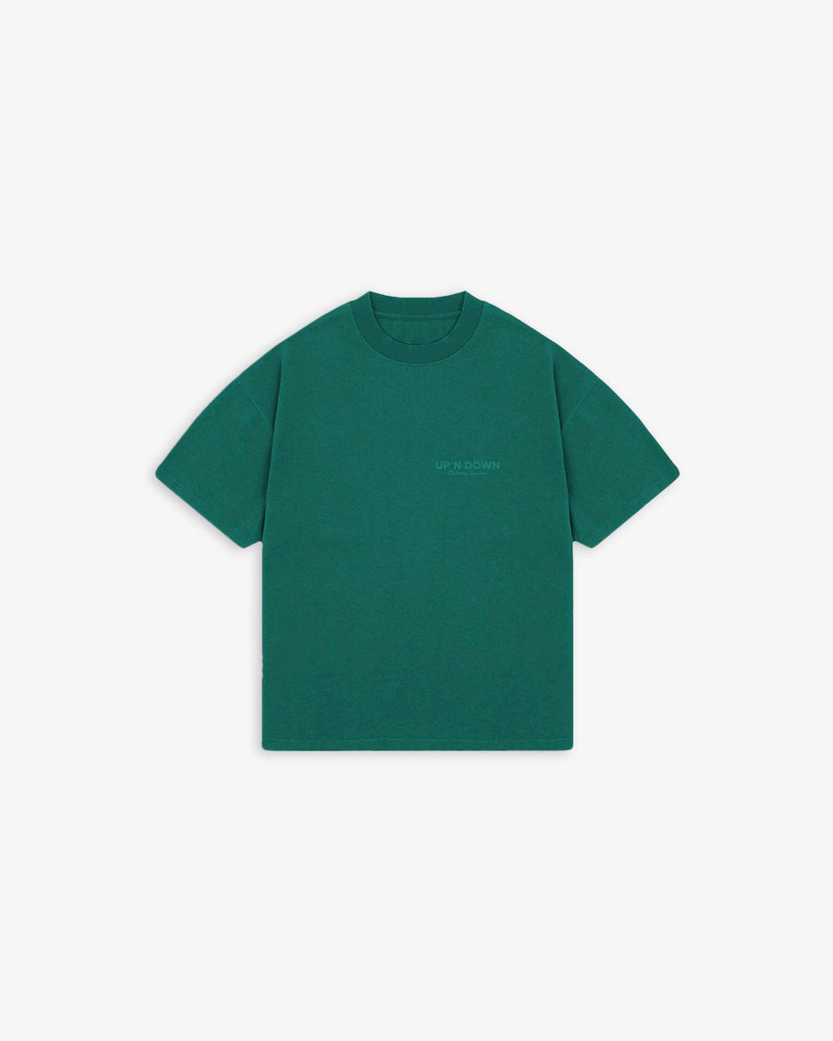 T-SHIRT OVERSIZED SIGNATURE – VERT