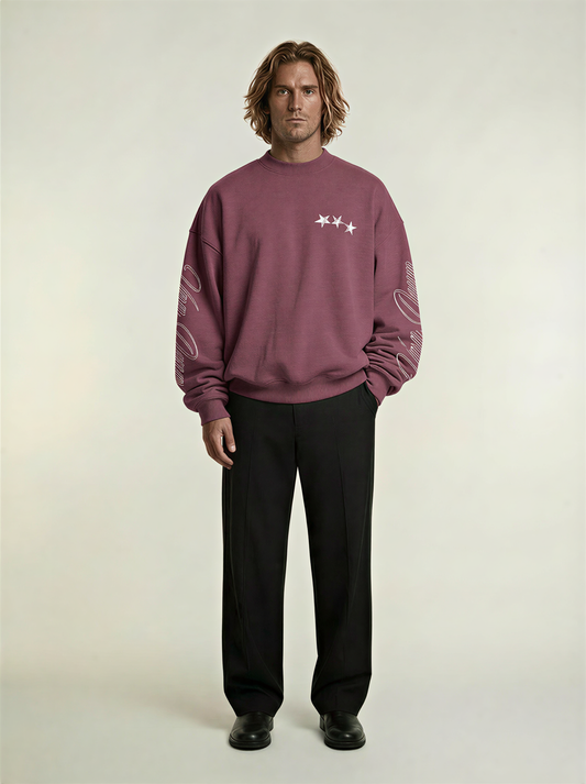 CREWNECK PURPOSE — BERRY