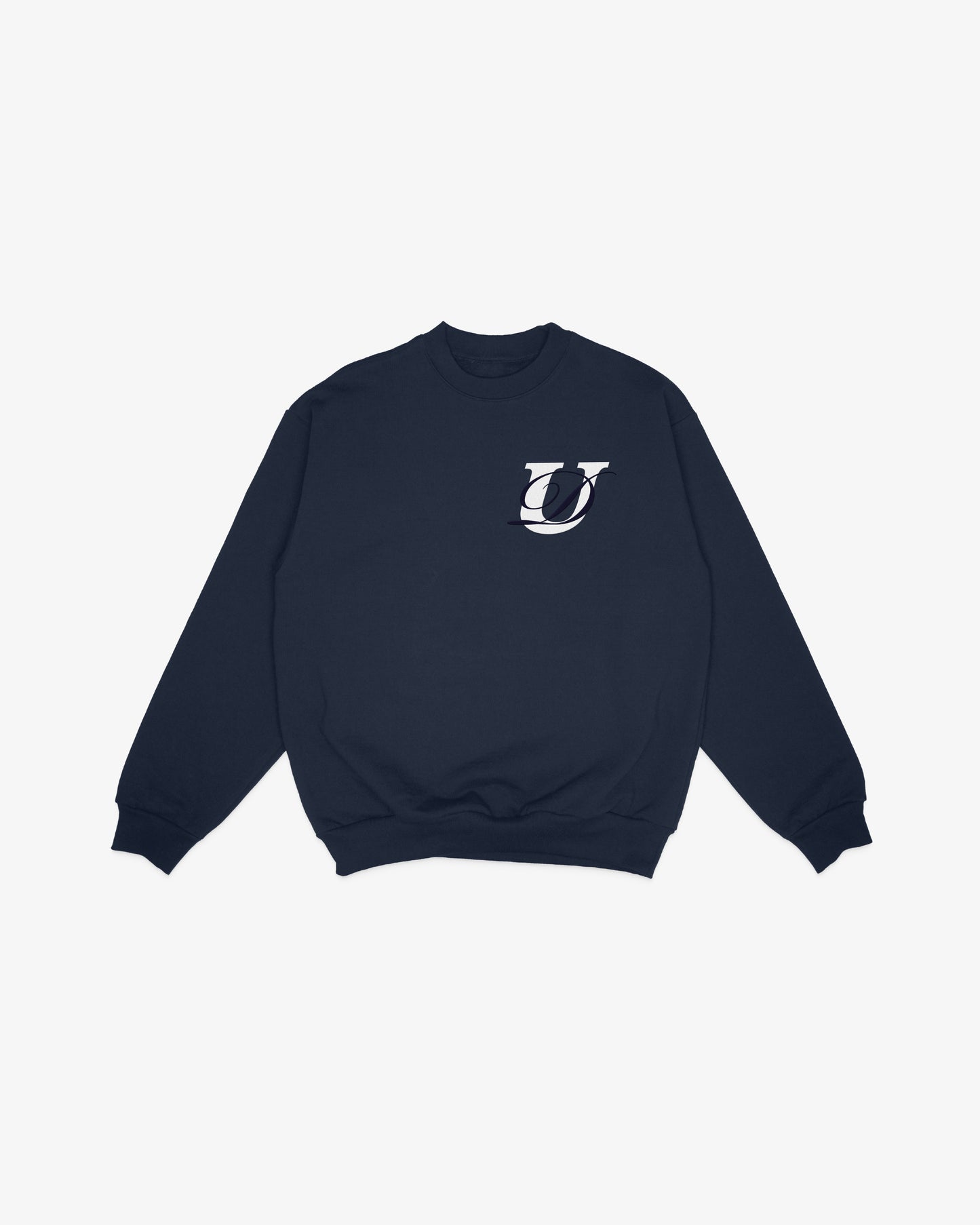 CREWNECK LUXURY — MIDNIGHT