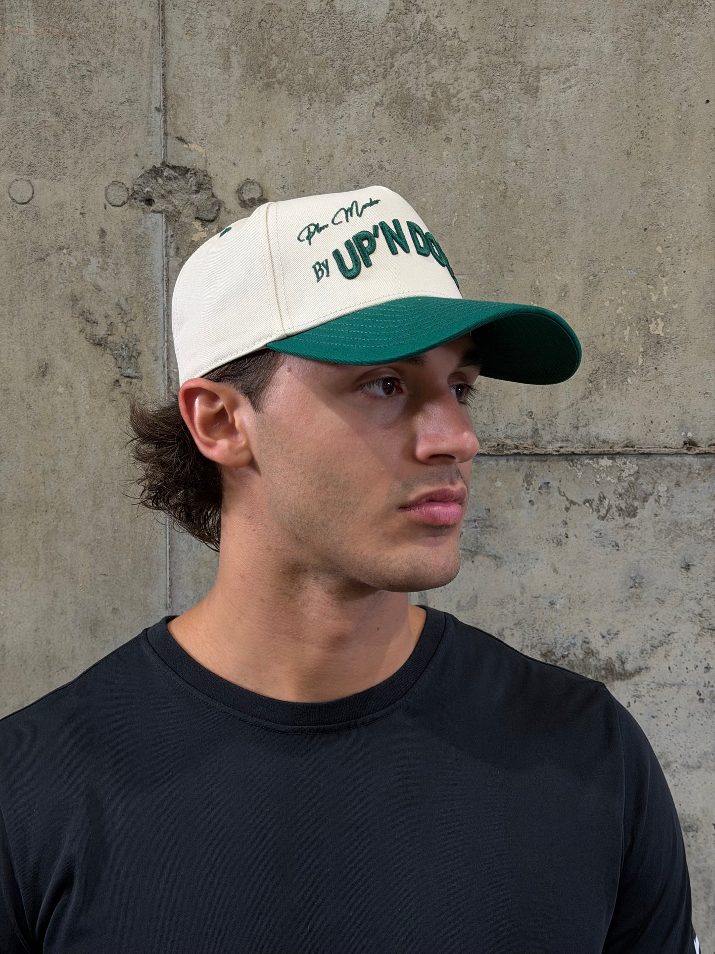 CASQUETTE A FRAME — BEIGE