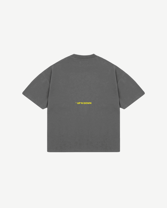 T-SHIRT OVERSIZED - CHARCOAL