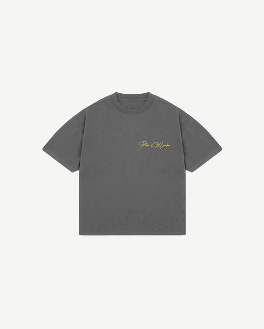 T-SHIRT OVERSIZED - CHARCOAL