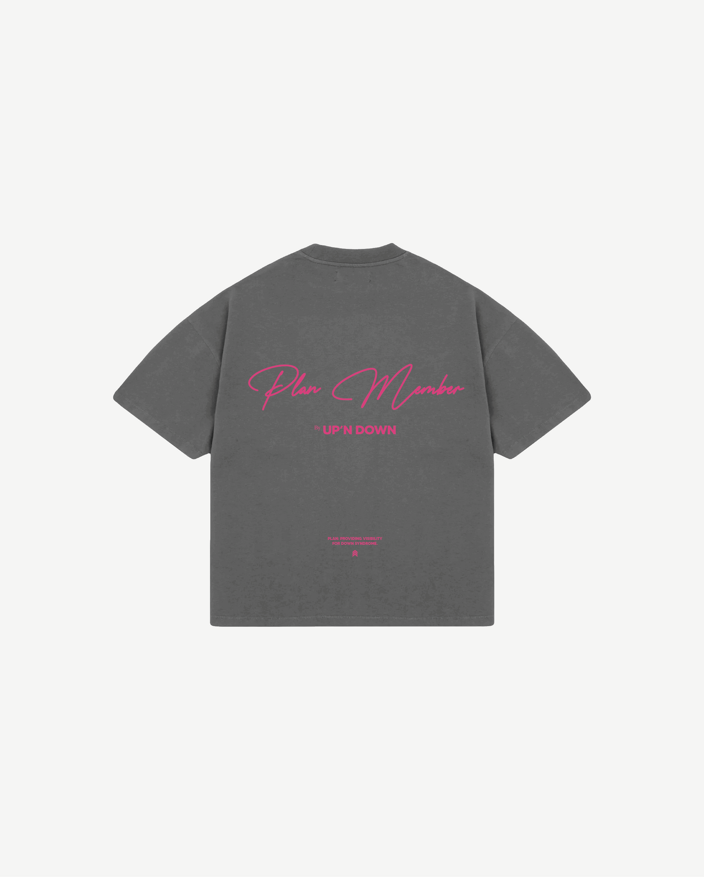 T-SHIRT OVERSIZED PM - CHARCOAL