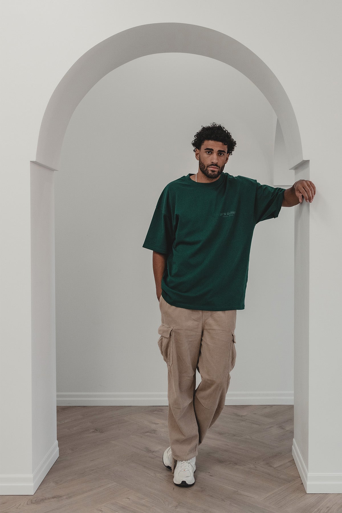T-SHIRT OVERSIZED SIGNATURE – VERT