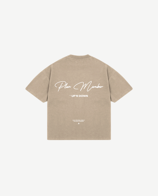 T-SHIRT OVERSIZED PM - TAUPE