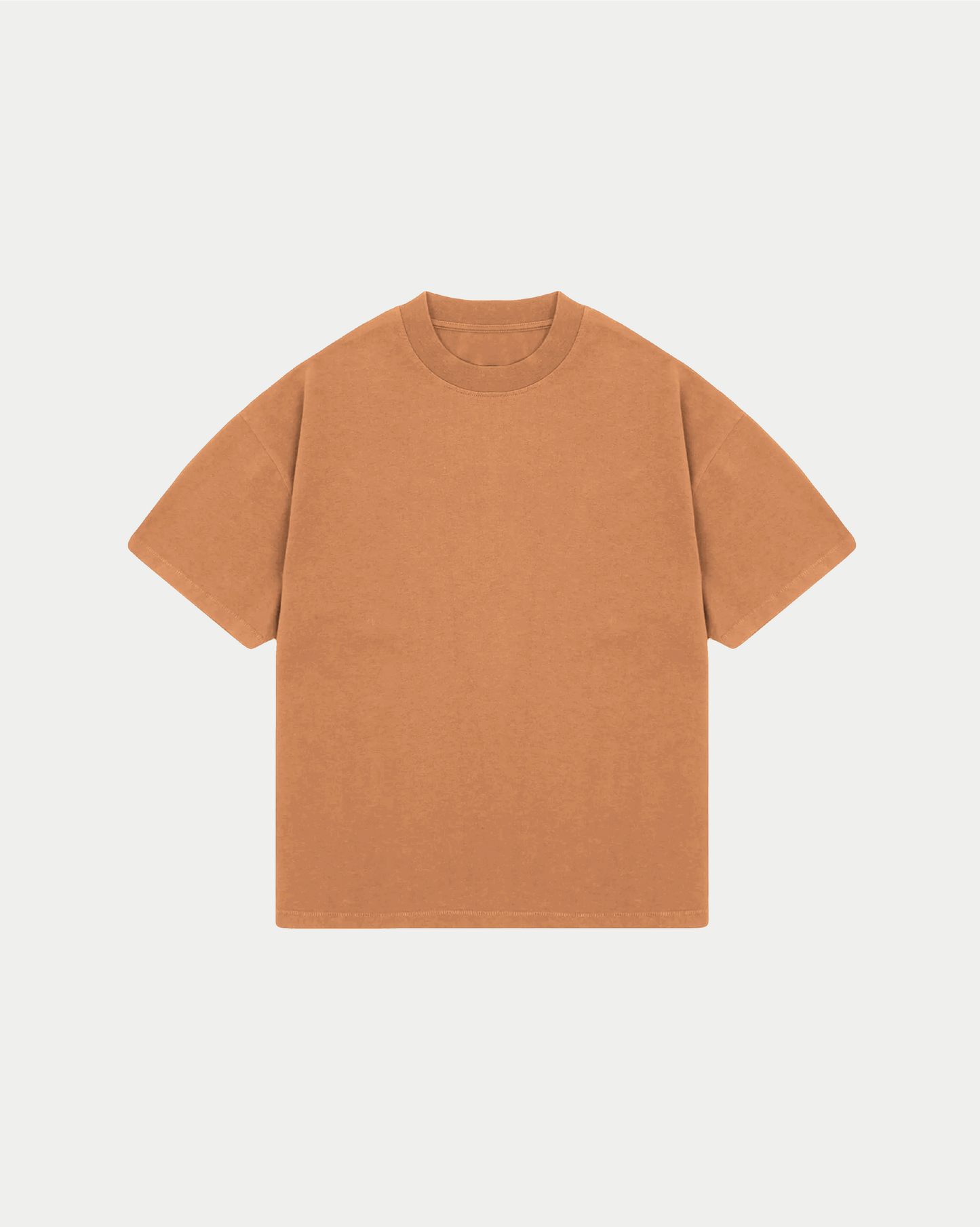 T-SHIRT OVERSIZED STUDIO — OCRE