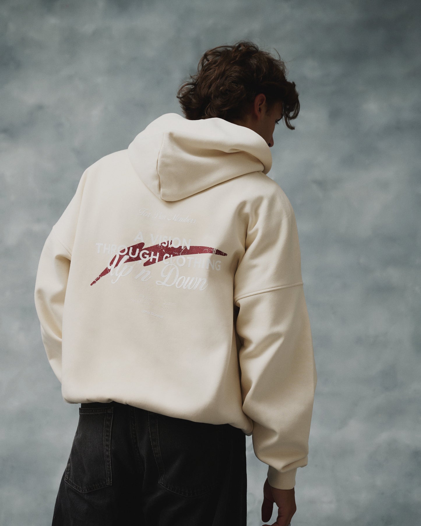 HOODIE PLAN MEMBER — CRÈME