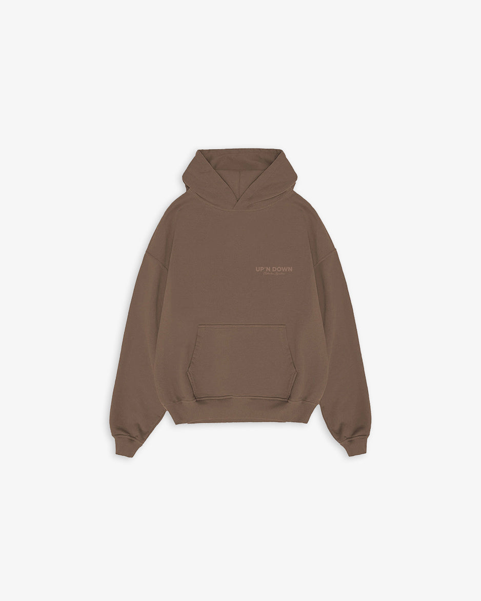 HOODIE SIGNATURE — BRUN