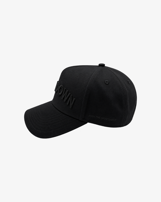 CASQUETTE A FRAME — NOIR