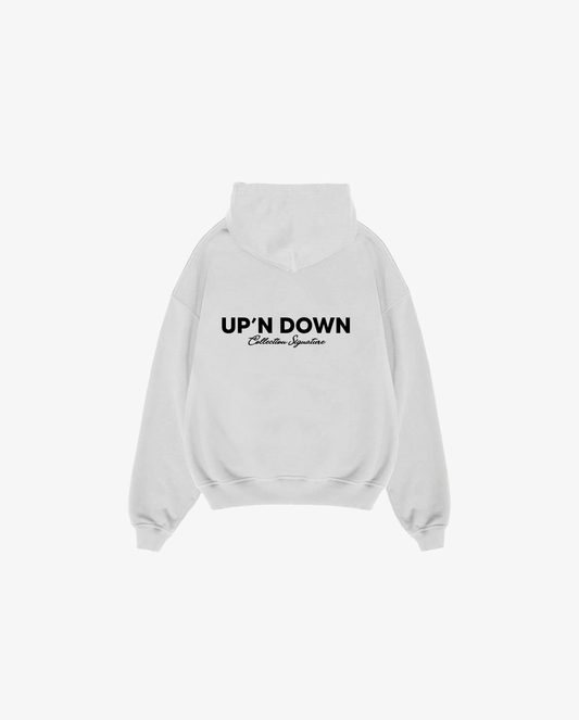 HOODIE SIGNATURE — GRIS CENDRÉ