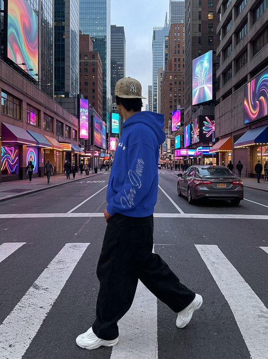 HOODIE PURPOSE — ROYAL