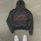 HOODIE STARS — CHARBON