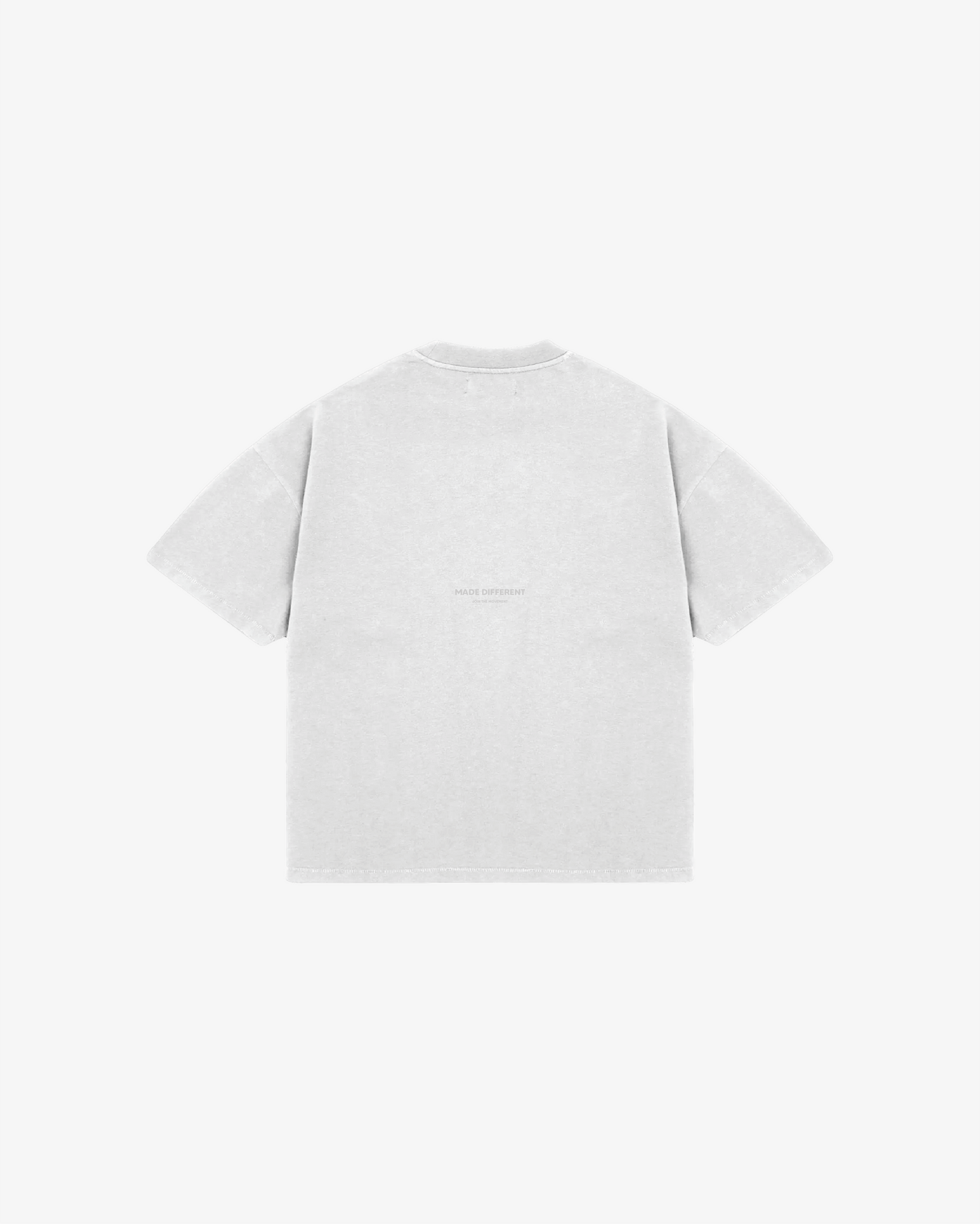 T-SHIRT DIFFERENT — BLANC