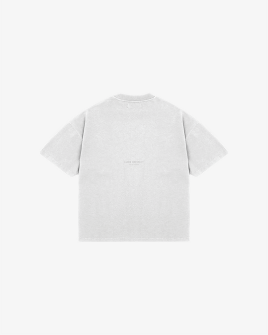 T-SHIRT DIFFERENT — BLANC
