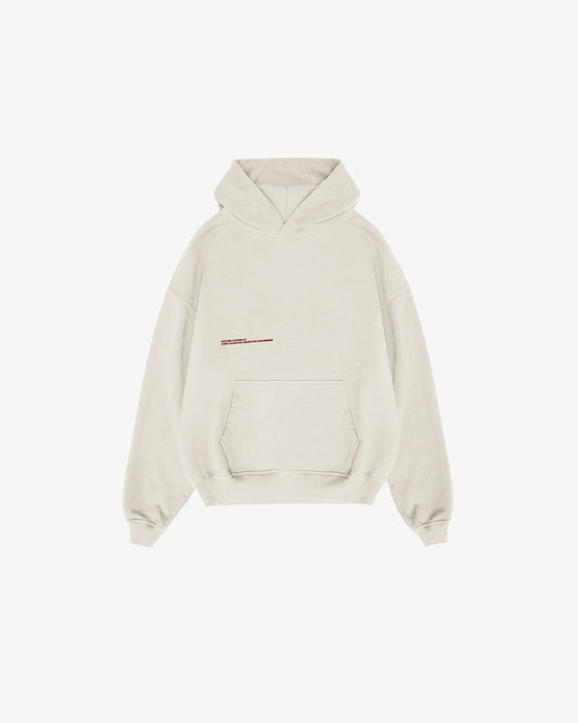 HOODIE PLAN MEMBER — CRÈME