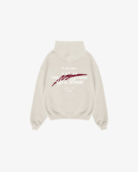 HOODIE PLAN MEMBER — CRÈME