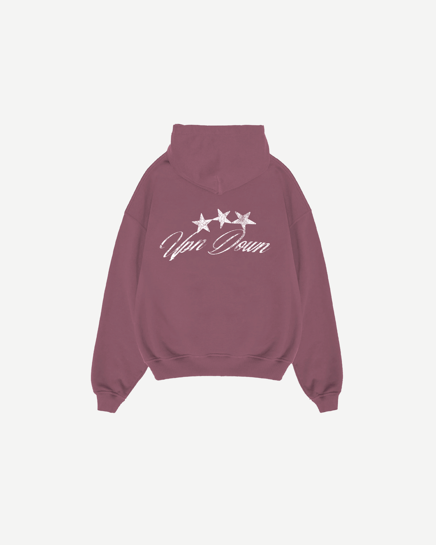 HOODIE STARS — BERRY