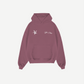 HOODIE STARS — BERRY
