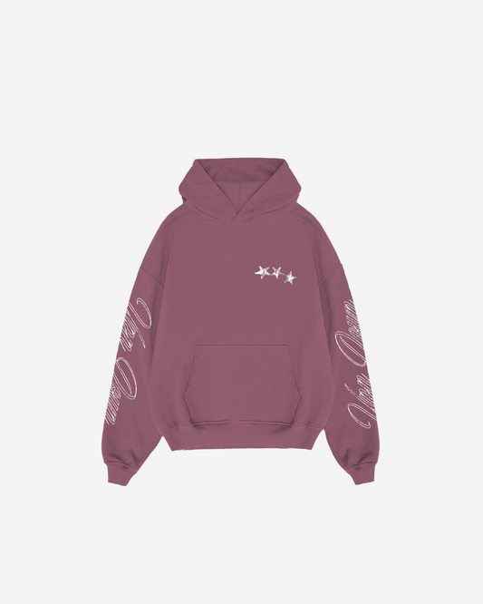HOODIE PURPOSE — BERRY