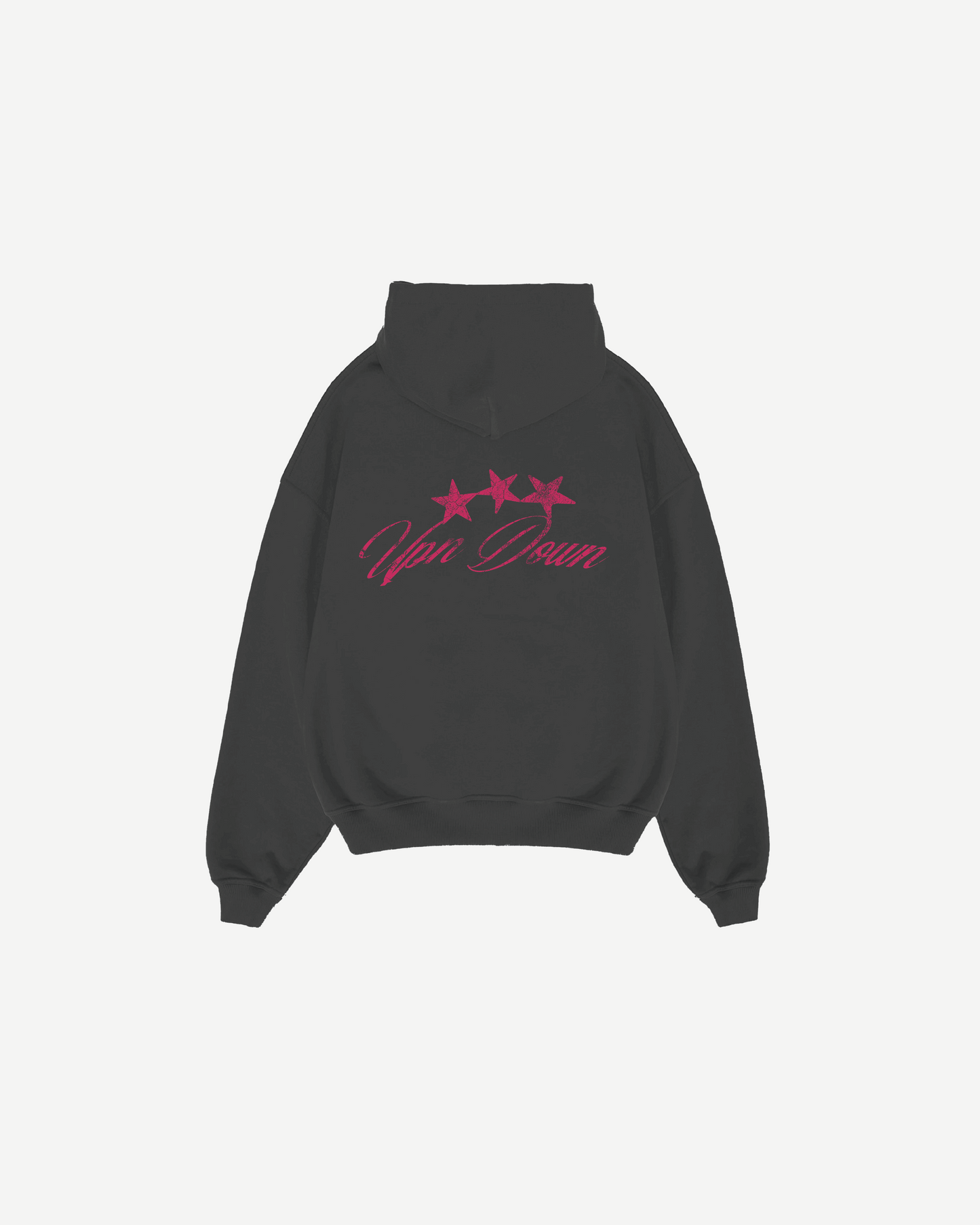 HOODIE STARS — CHARBON