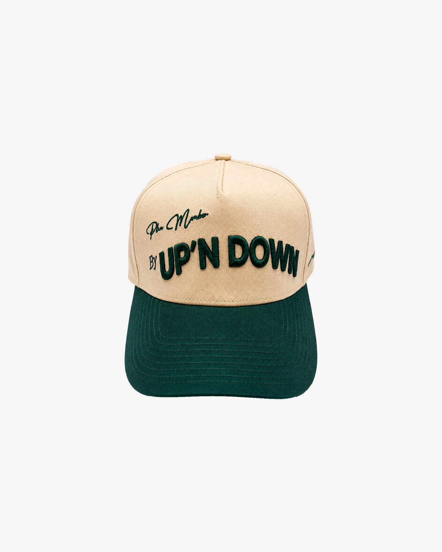 CASQUETTE A FRAME — BEIGE