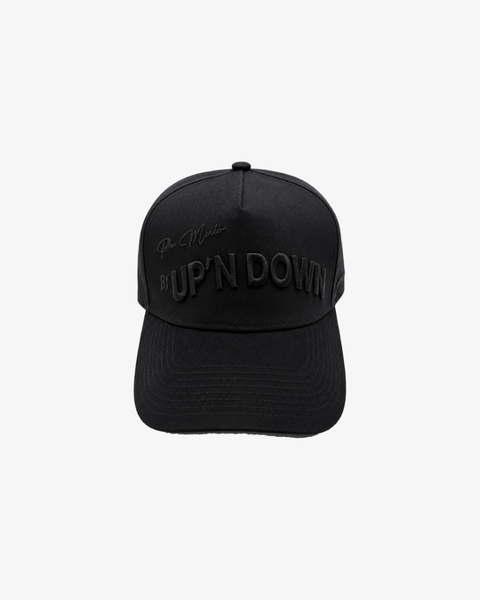 CASQUETTE A FRAME — NOIR