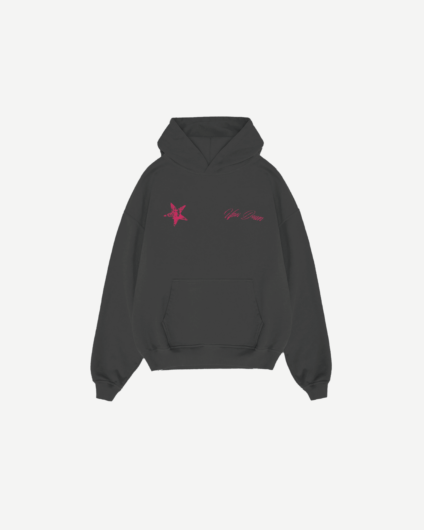 HOODIE STARS — CHARBON