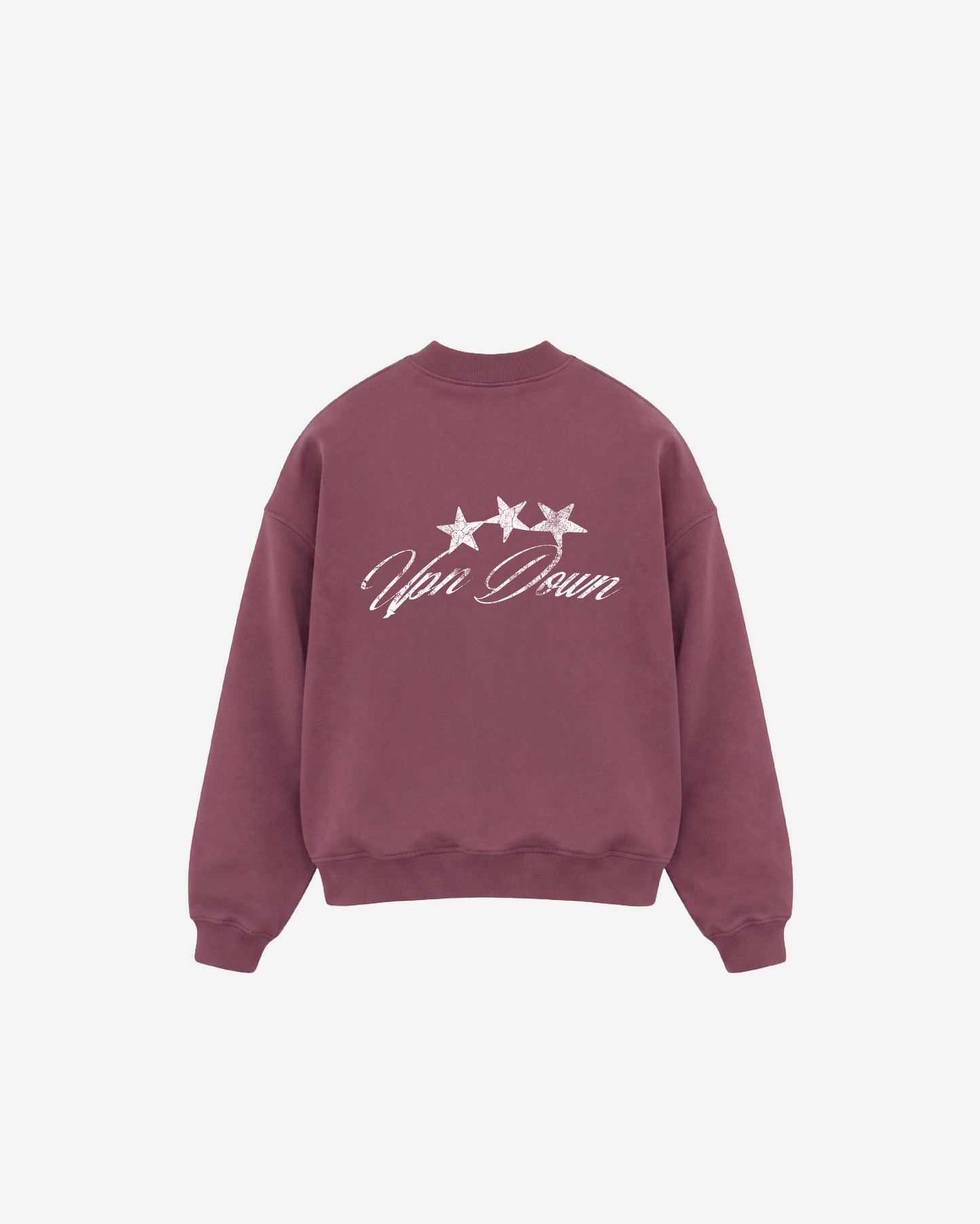 CREWNECK STARS — BERRY