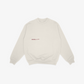 CREWNECK PLAN MEMBER — CRÈME