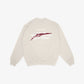 CREWNECK PLAN MEMBER — CRÈME