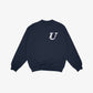 CREWNECK LUXURY — MIDNIGHT