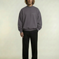 CREWNECK SIGNATURE — CHARCOAL