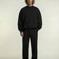 CREWNECK SIGNATURE — NOIR