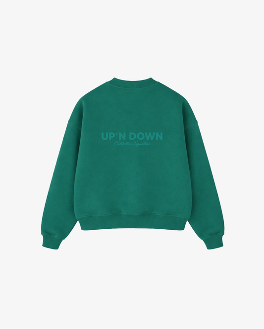 CREWNECK SIGNATURE — VERT