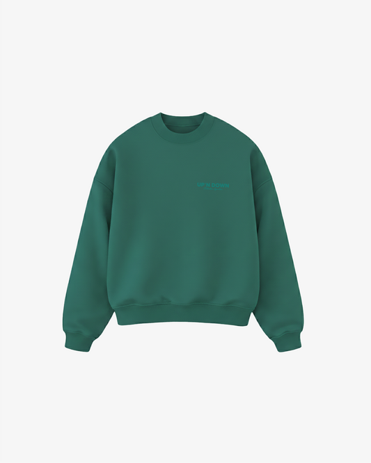 CREWNECK SIGNATURE — VERT