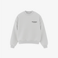 CREWNECK SIGNATURE — GRIS CENDRÉ