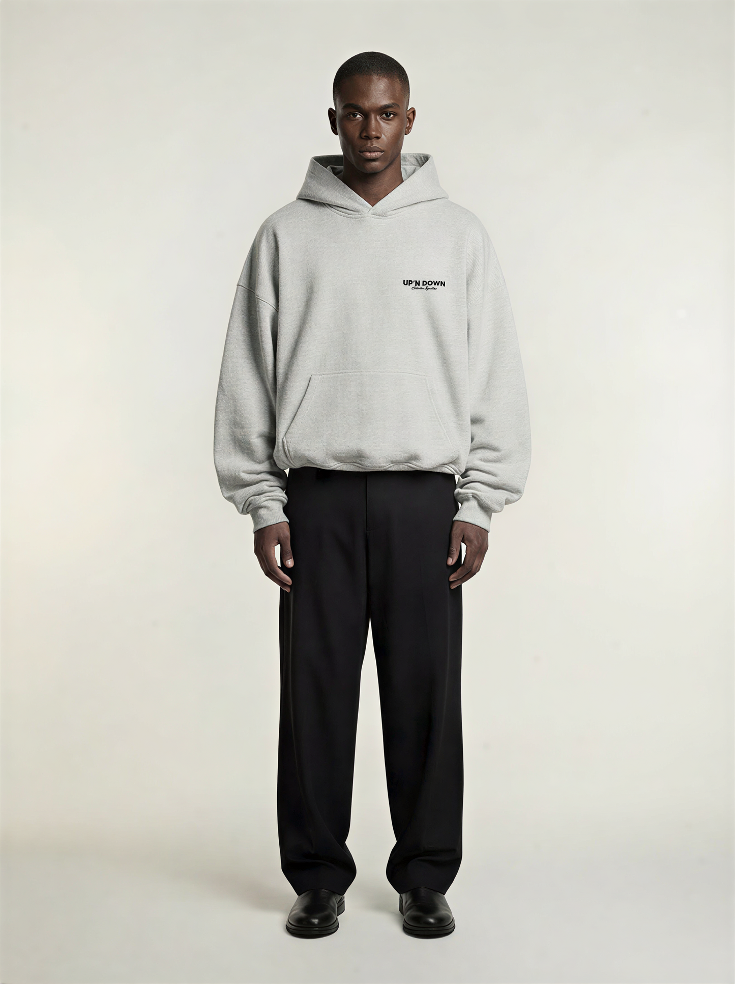 HOODIE SIGNATURE — GRIS CENDRÉ