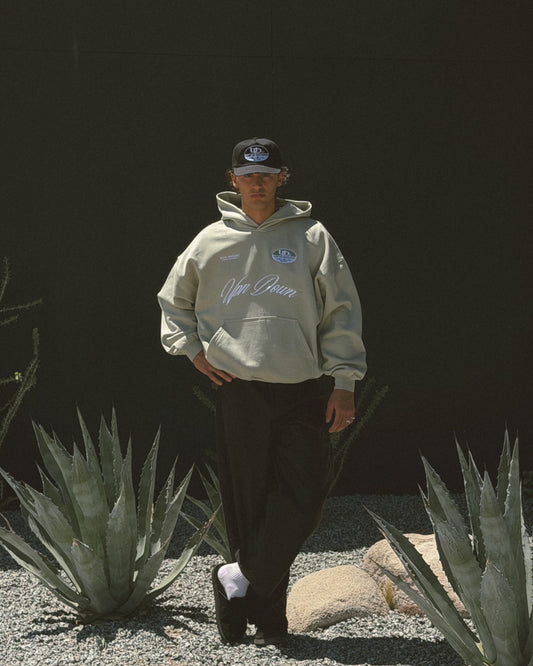 HOODIE BRODÉ — SAGE