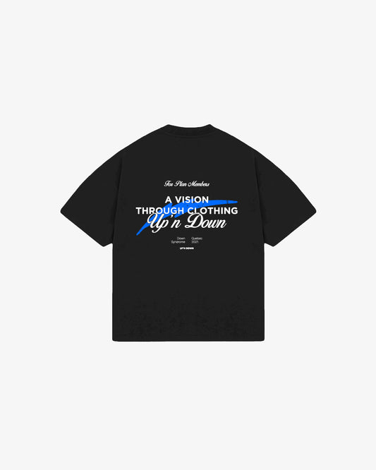 T-SHIRT PLAN MEMBER - NOIR