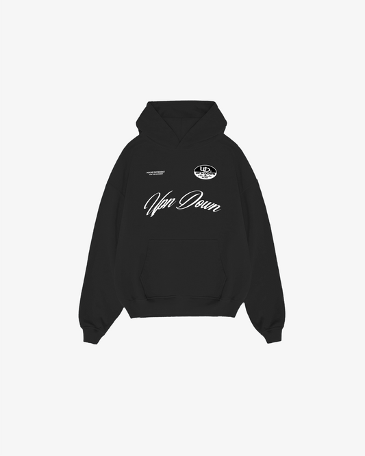 HOODIE BRODÉ — NOIR