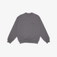 CREWNECK SIGNATURE — CHARCOAL