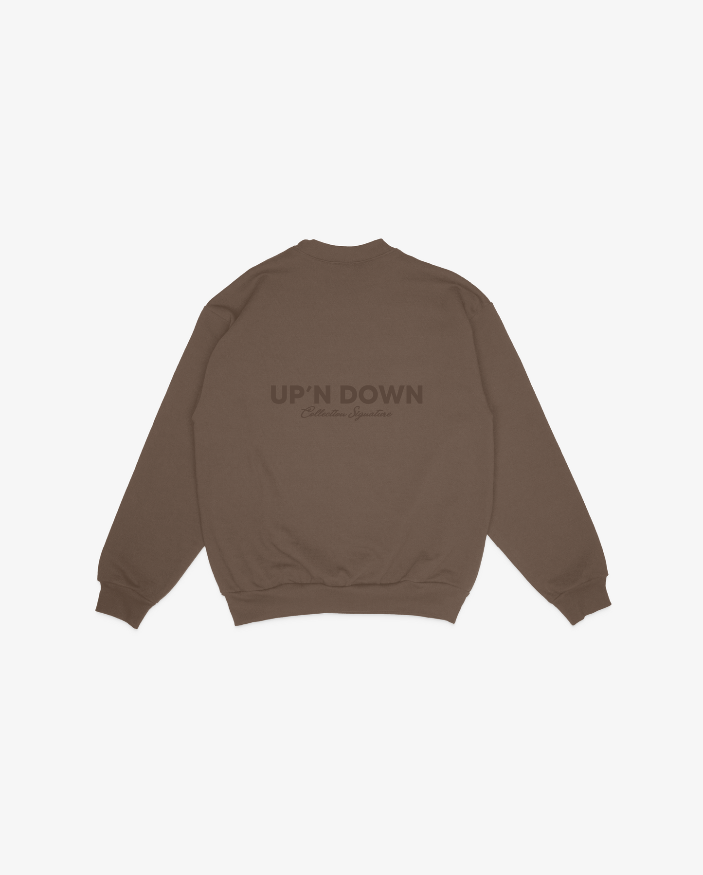 CREWNECK SIGNATURE — BRUN