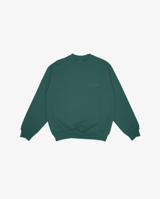 CREWNECK SIGNATURE — VERT