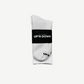 1-Pack Bamboo Sock — Blanc