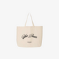 TOTE BAG — BEIGE