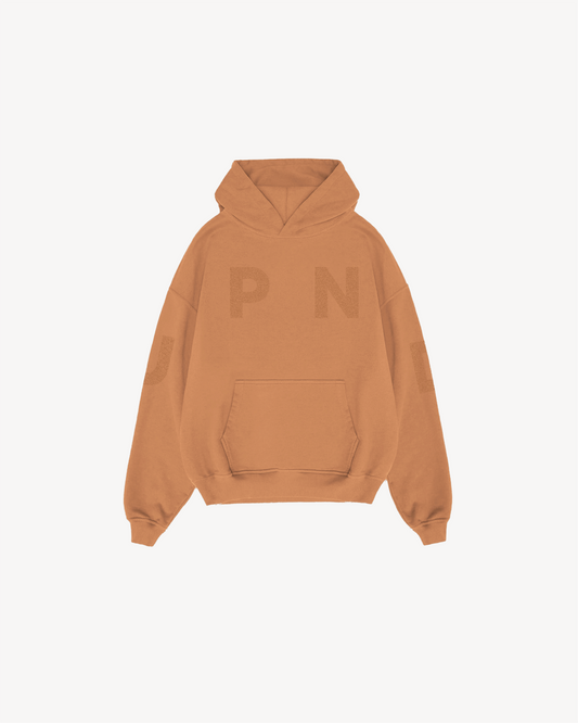 HOODIE UPND — OCRE