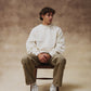 CREWNECK PLAN MEMBER — CRÈME