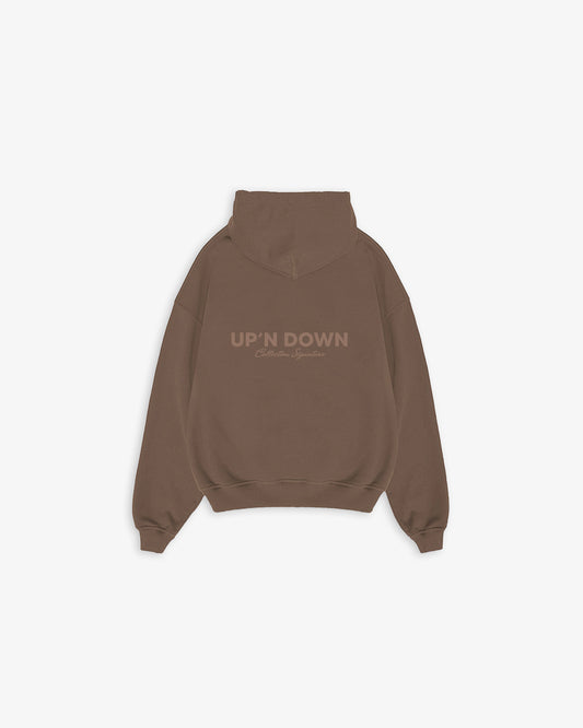 HOODIE SIGNATURE — BRUN