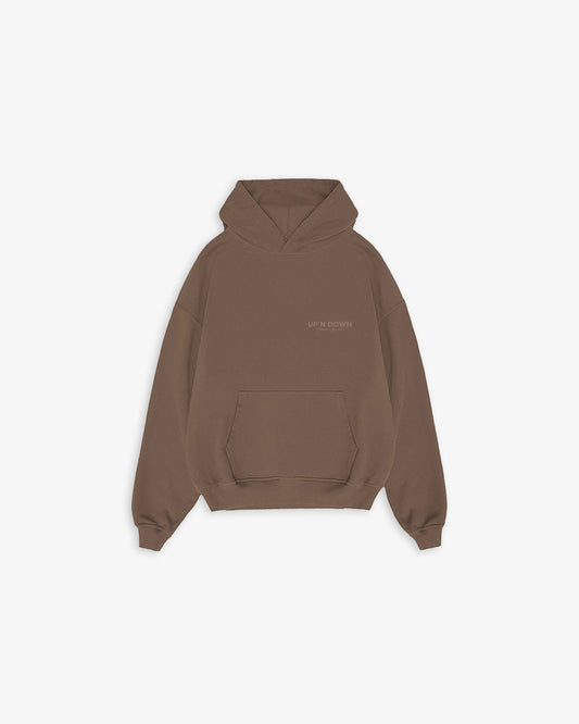 HOODIE SIGNATURE — BRUN